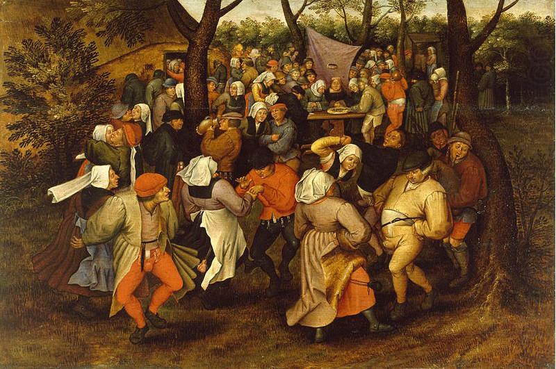 Pieter Brueghel the Younger Peasant Wedding Dance oil painting picture